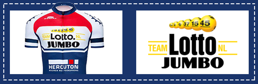 maillot cyclisme Lotto NL-Jumbo 2020-2021
